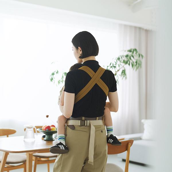 N/ORN（ノルン） 抱っこ紐 抱っこひも ヒップシート ショルダーバッグ