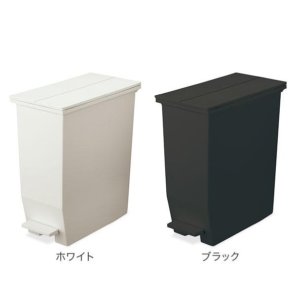 ソロウ SOLOW ゴミ箱 ごみ箱 ダストボックス 35L ペダルオープンツイン GSLW00 ペダル付き キャスター｜lucida-gulliver｜18