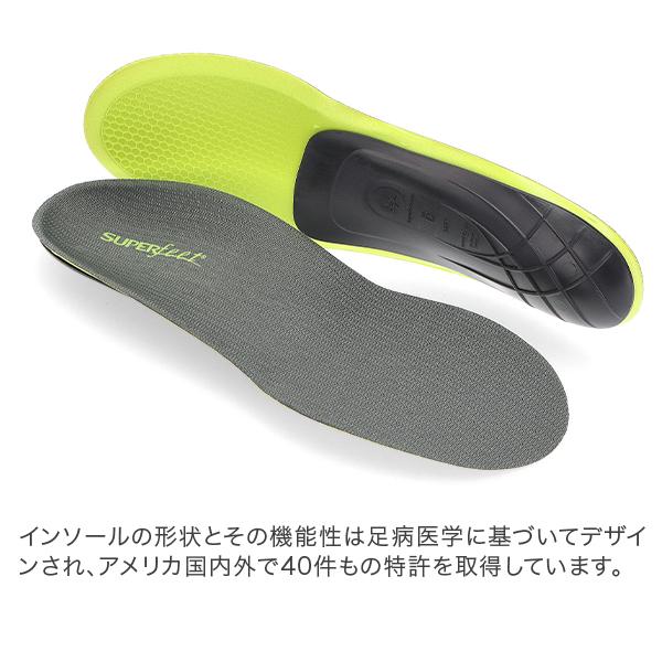 SUPERfeet 【並行輸入品】 スーパーフィート インソール カーボン