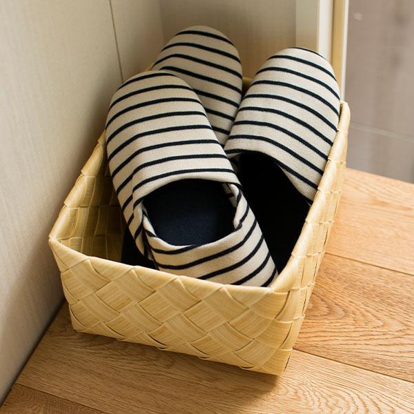 Timb.（stacksto.） ティム スクエア M 収納 バスケット 28×25×12cm