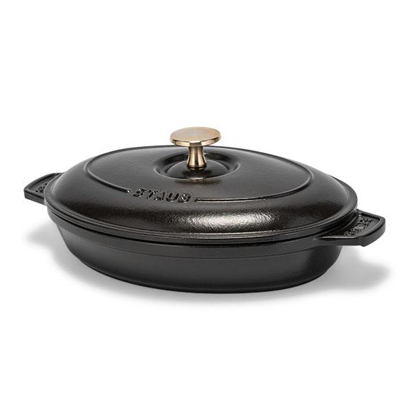 staub ストウブ オーバル ホットプレート 23cm シトロン 鍋 両手鍋  