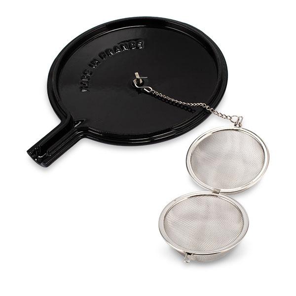 Staub 【並行輸入品】 ストウブ ラウンド ティーポット 16.5cm 茶こし