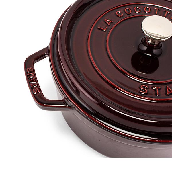 Staub ストウブ ピコ ココット ラウンド 24cm 両手鍋 ホーロー