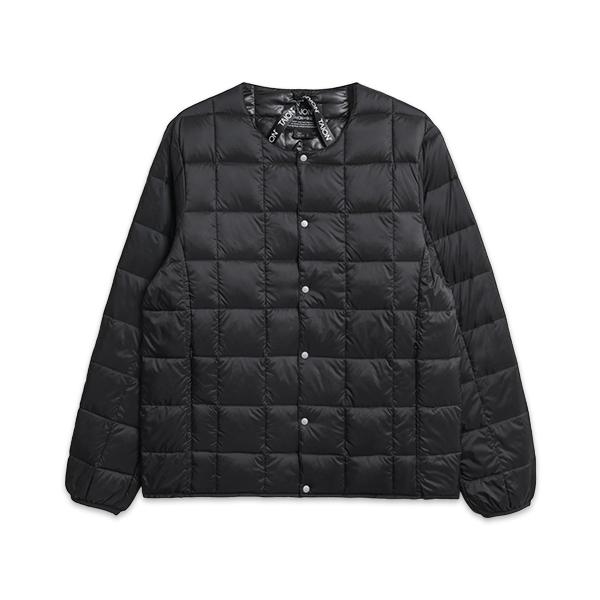 TAION（タイオン） ベーシック クルーネックボタン インナーダウン