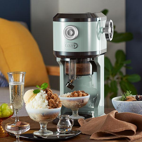 Toffy トフィー かき氷器 電動ふわふわかき氷器 かき氷機 かき氷 電動