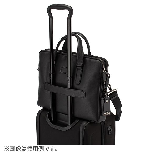 TUMI ビジネスバッグ レザー シカモア スリム ブリーフケース ブラック TUMI（トゥミ） 【並行輸入品】 ビジネスバッグ メンズ レザー