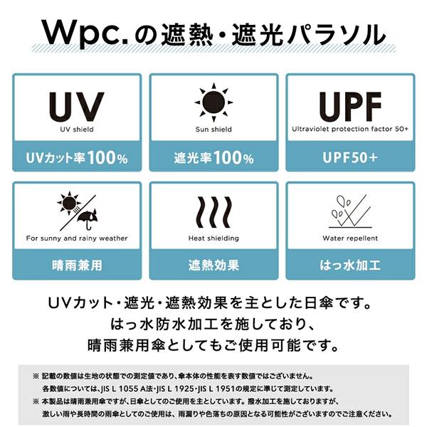 Wpc. ダブリュピーシー 2WAYポシェット 折り畳み傘 晴雨兼用 完全遮光 UVカット率 ポシェット 撥水｜lucida-gulliver｜09