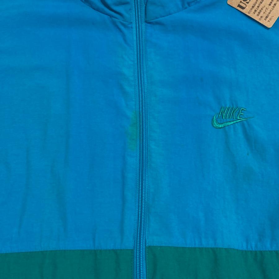 NIKE（ナイキ） 【古着】 Lサイズ ナイロンジャケット 隠しフード付き