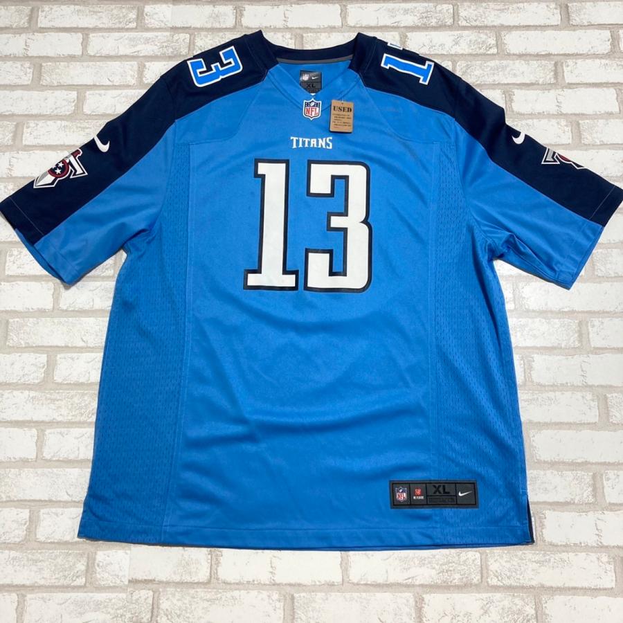 【✨希少】NIKE × NFL ゲームシャツ タイタンズ ♯22 ヘンリー 2018-23 Tennessee Titans Henry #22 Nike Game Home Jersey (S)