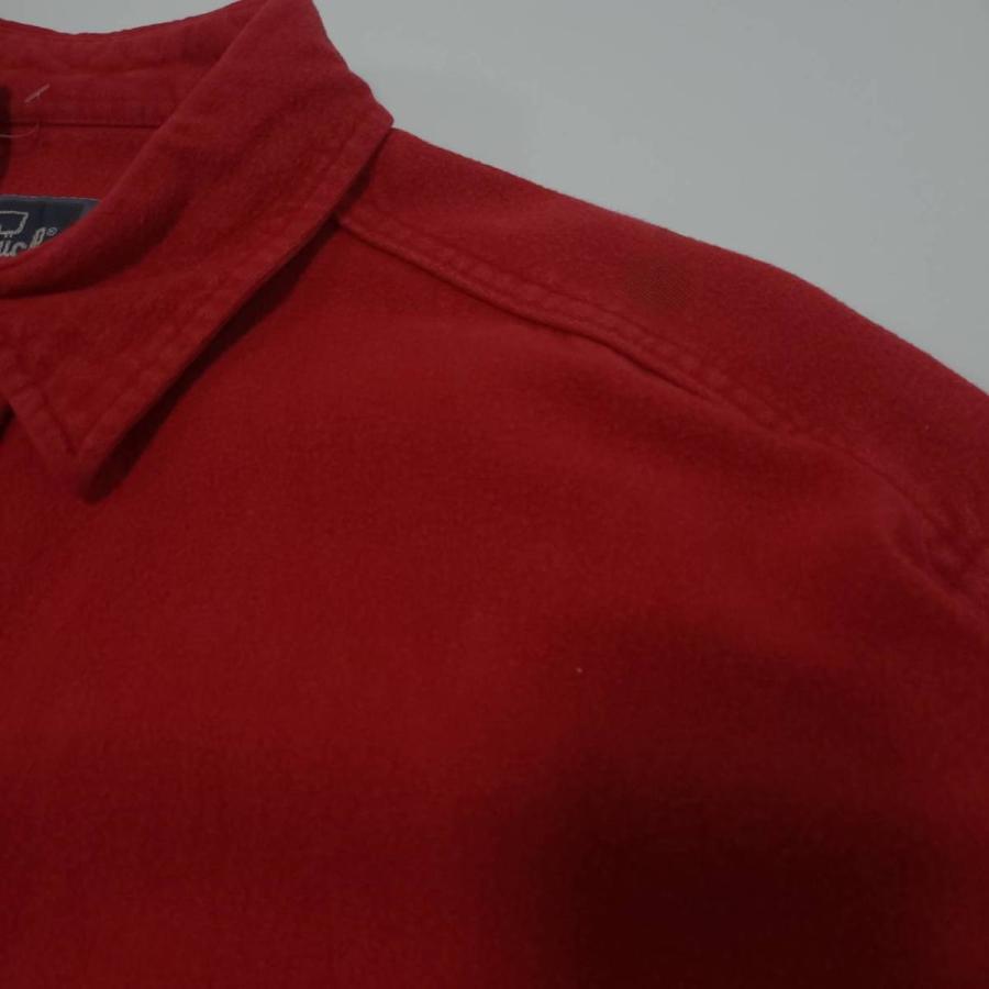 【古着】WOOLRICH(ウールリッチ)　シャモアクロスシャツ　XLサイズ　アメカジ　赤　レッド | WOOLRICH | 02