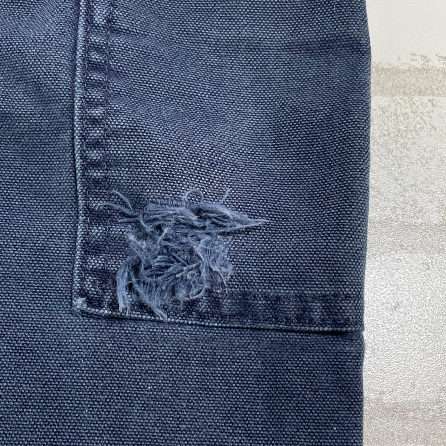 Carhartt（カーハート） デニムパンツ 古着 ワークパンツ ネイビー W44
