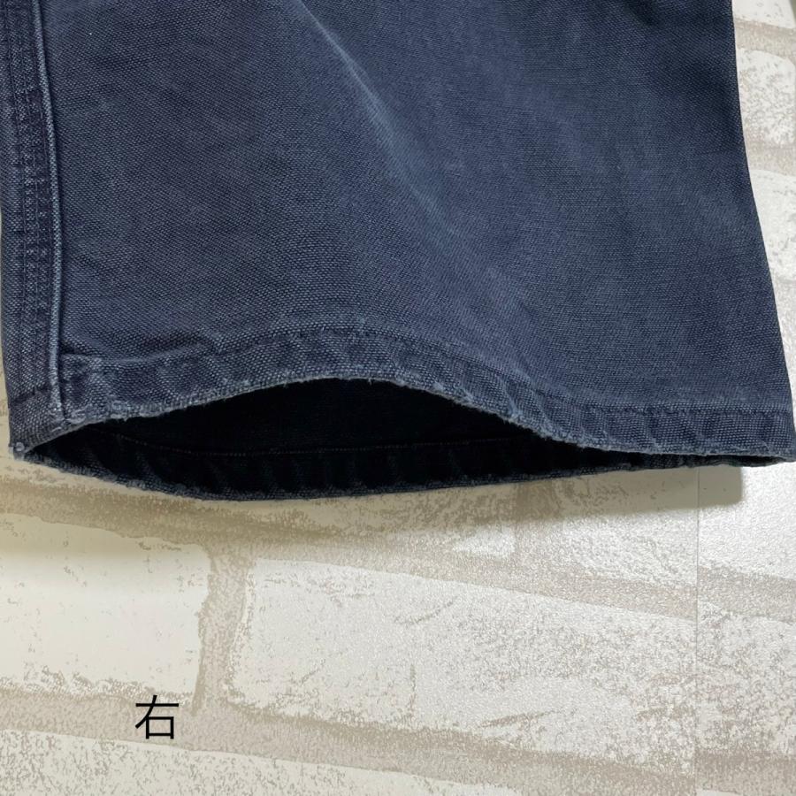 Carhartt（カーハート） デニムパンツ 古着 ワークパンツ ネイビー W44
