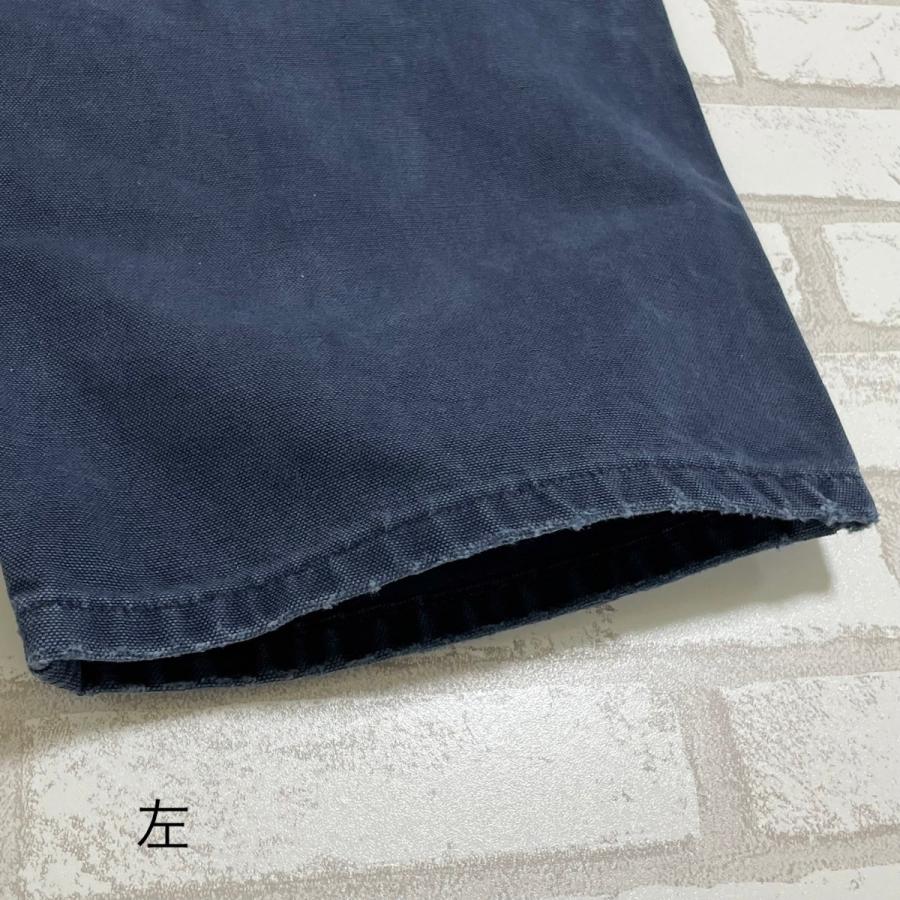 Carhartt（カーハート） デニムパンツ 古着 ワークパンツ ネイビー W44