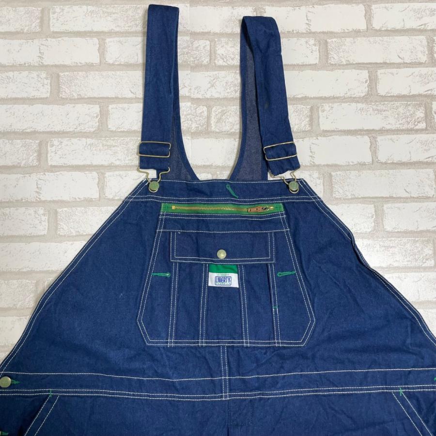 古着】LIBERTY デニム オーバーオール W52 L30 オーバーサイズ 海外