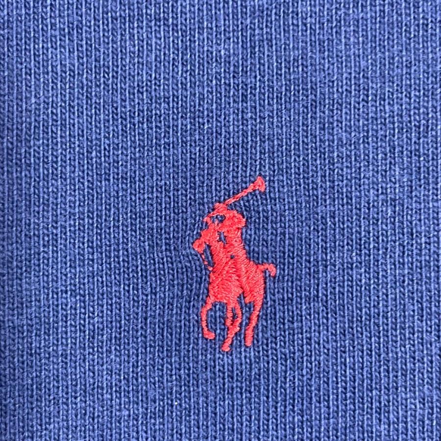 ポロ ラルフローレン 長袖ラガーシャツ 古着 無地 XL サイズ RALPH LAUREN｜lucidobell｜04