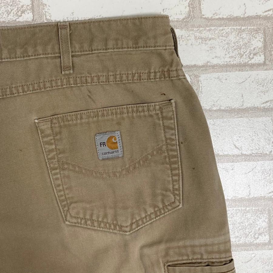 Carhartt カーハート ダックパンツ 古着 ベージュ ワーク W44