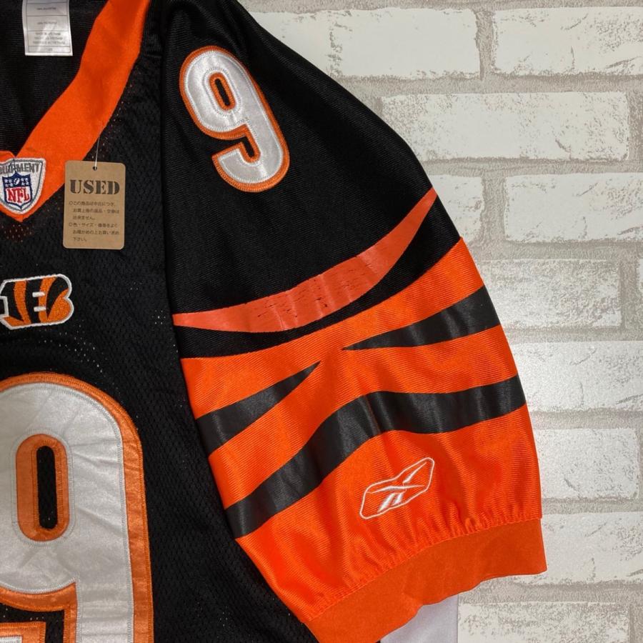 NBA/NFL/NHL/MLB 【古着】NFL・Reebok 黒×オレンジ×白 タイガー