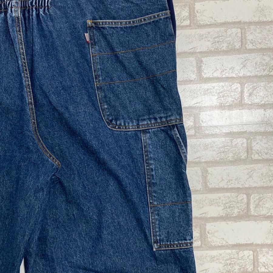   Jeans デニムオーバーオール　メキシコ製　90’S 古着】JERXXS デニムオーバーオール USA製 海外古着 カジュアル