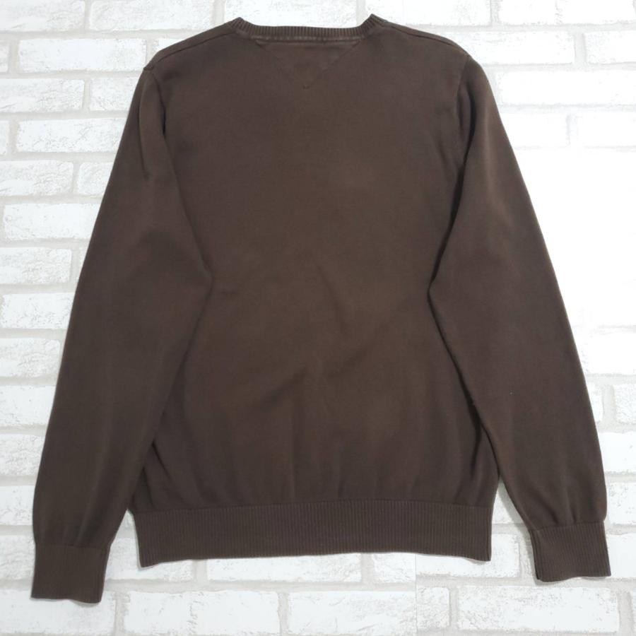 TOMMY HILFIGER（トミー・ヒルフィガー） ニットセーター 古着 茶色 