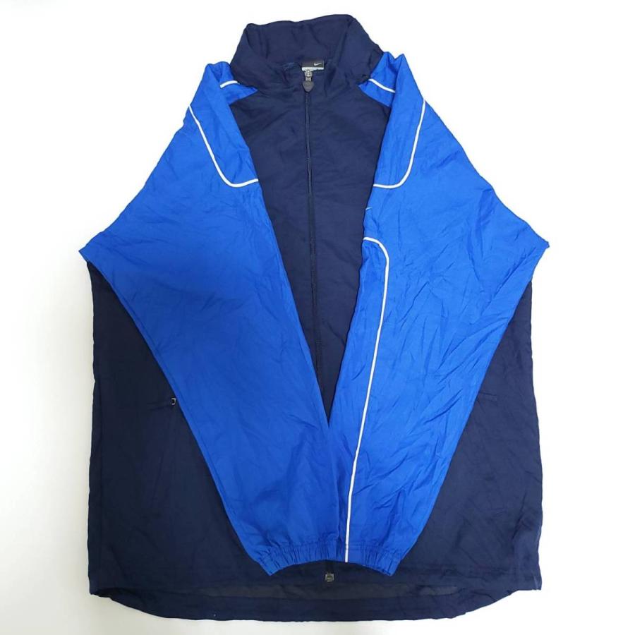 NIKE（ナイキ） 【古着】 ナイロンジャケット Lサイズ ネイビー 紺