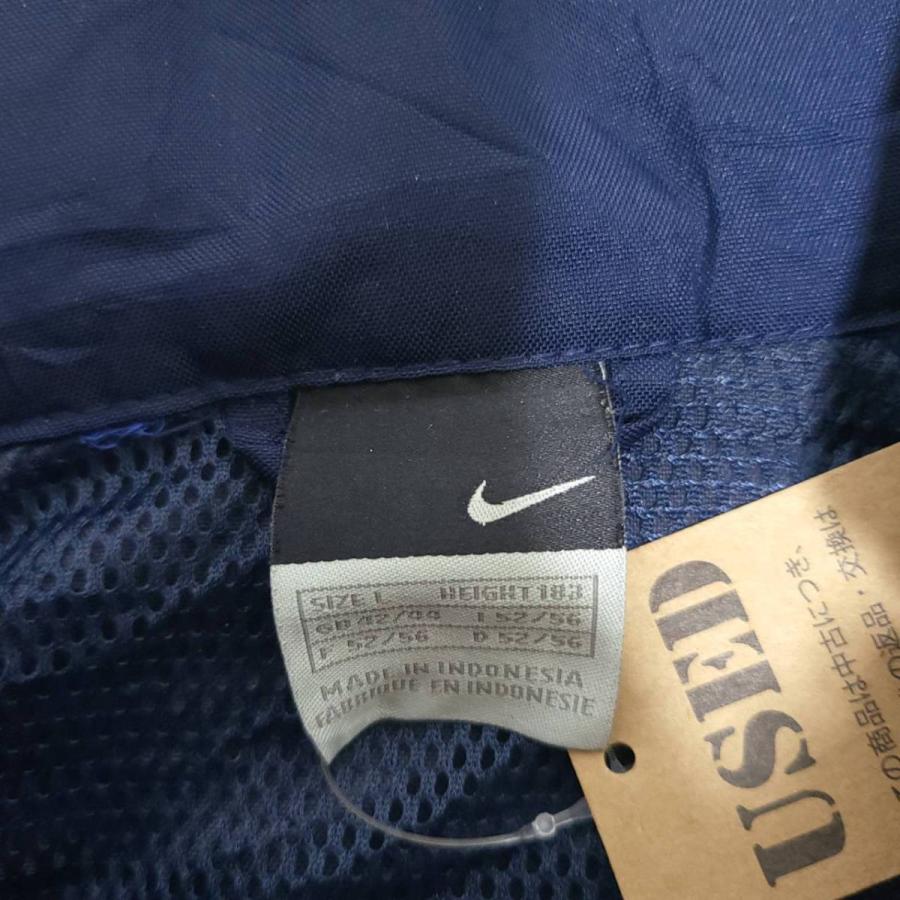 NIKE（ナイキ） 【古着】 ナイロンジャケット Lサイズ ネイビー 紺