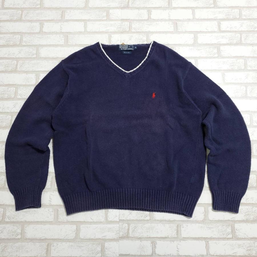 Polo by Ralph Lauren XL ネイビー セーター