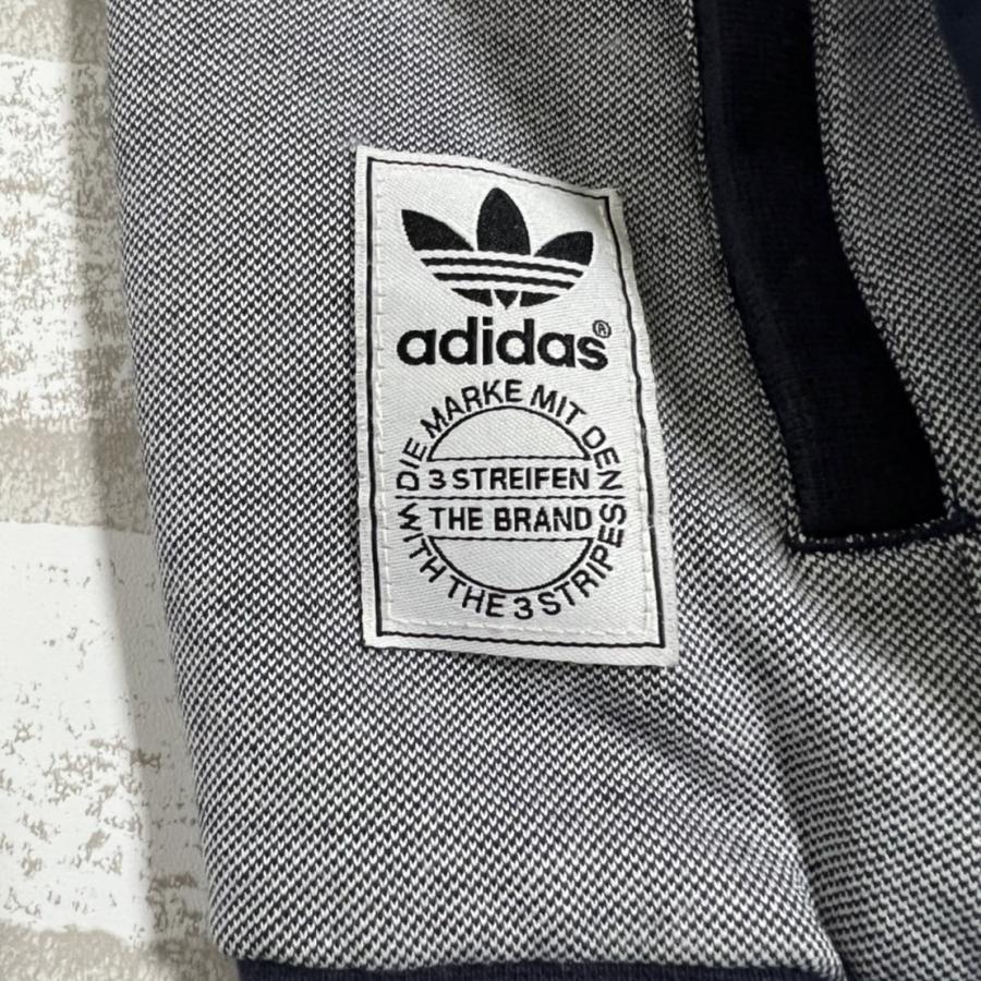 adidas（アディダス） 【古着】 ナイロンジャケット シルバー・青