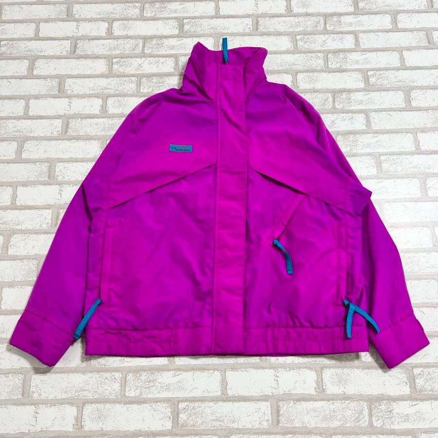 Columbia（コロンビア） 【古着】 ナイロンジャケット 紫 青 パープル