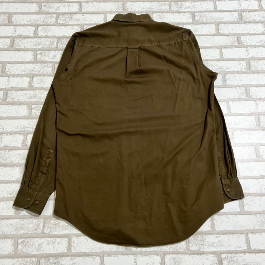 POLO RALPH LAUREN ラルフローレン 長袖シャツ 無地 古着