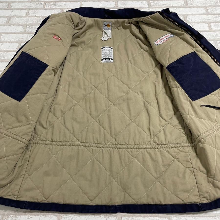 Carhartt カーハート ダックジャケット 古着 ネイビー XL サイズ Carhartt カーハート ダックジャケット 古着 ネイビー XL サイズ