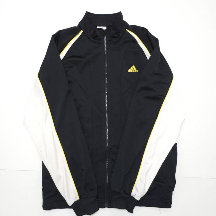 【美品】adidas トラックジャケット 白/黒 adidas アディダス トレフォイルロゴ 刺繍 トラックジャケット