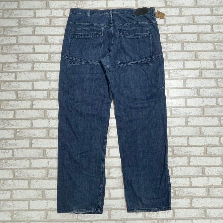 バギーパンツ メンズ レディース ワイド 大きいサイズ デニム ジーンズ 