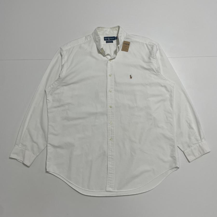 ラルフローレン 長袖シャツ RALPH LAUREN ホワイト ポニー刺繍 27 POLO RALPH LAUREN（ポロ・ラルフローレン） ラルフローレン 長袖