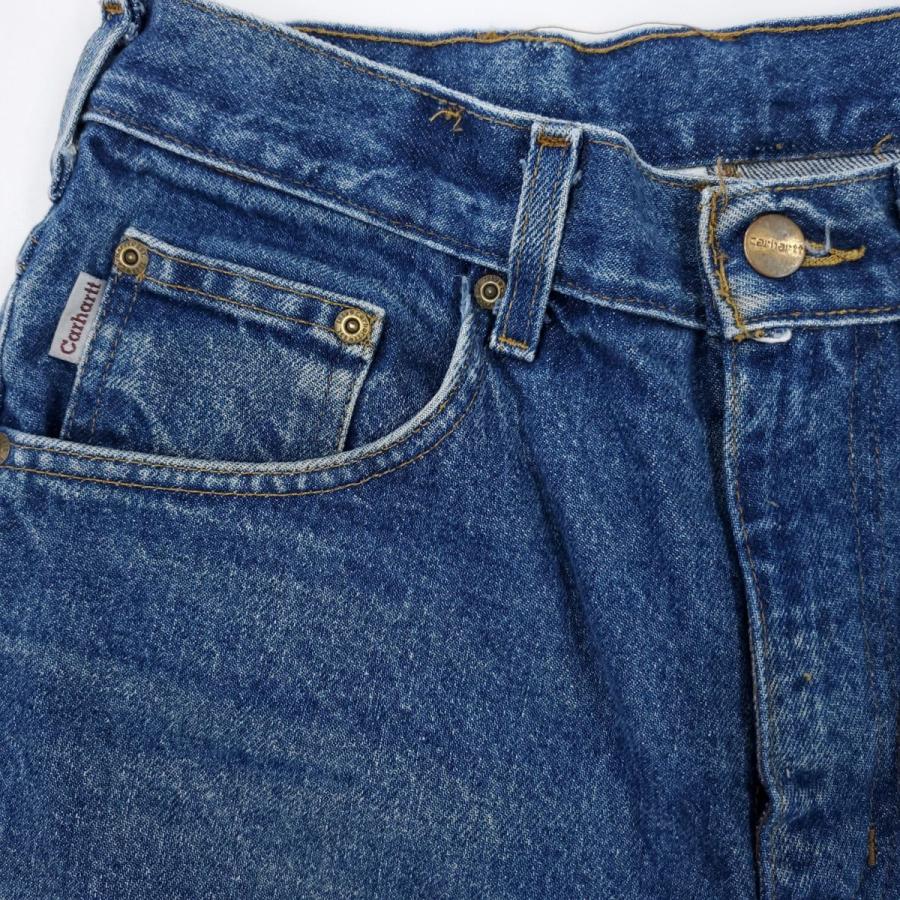Carhartt カーハート デニムパンツ 古着 青 ブルー 90年代