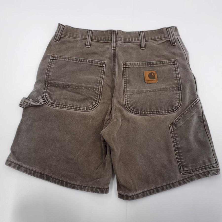 Carhartt カーハート ハーフパンツ 古着 デニム 茶色 ブラウン Carhartt カーハート ハーフパンツ 古着 デニム 茶色 ブラウン