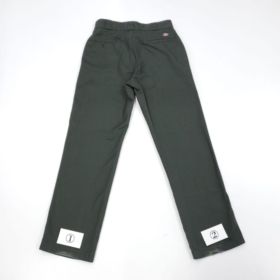 ディッキーズ ワークパンツ 古着 緑 カーキ W33 L32 Dickies｜lucidobell｜05