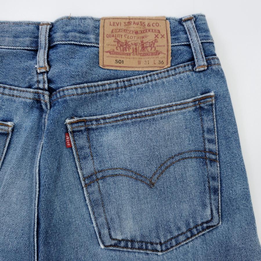 リーバイス 501 デニム パンツ 古着 ブルー 90年代 W31 L36 : Lucido