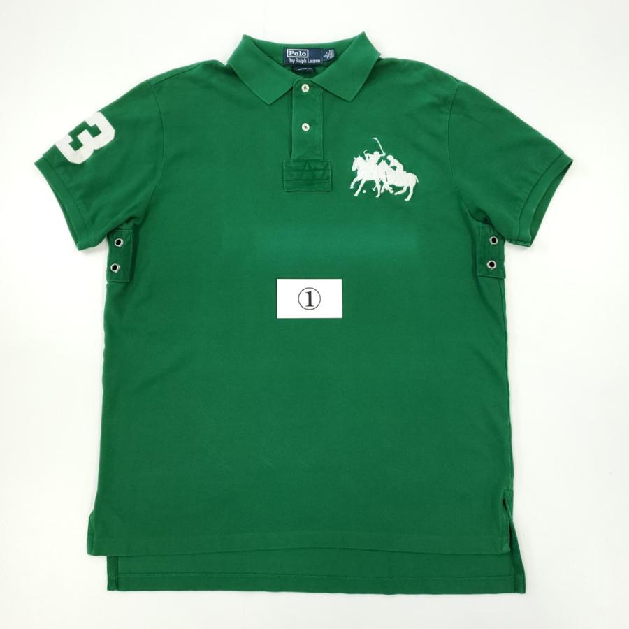 新品未使用 POLO RALPH LAUREN L ポロシャツ コットン 緑 POLO RALPH LAUREN ポロ ラルフローレン ポロシャツ キッズ Big