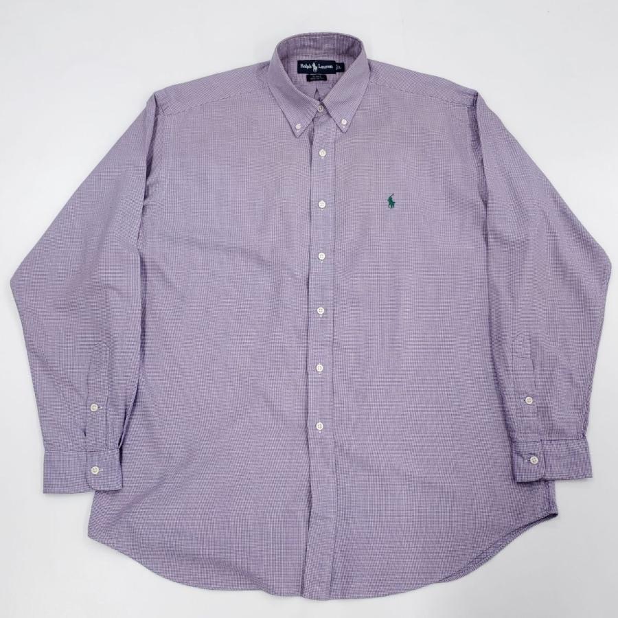 POLO RALPH LAUREN ラルフローレン 長袖シャツ 古着 チェック柄 POLO RALPH LAUREN ラルフローレン 長袖シャツ 古着 チェック柄