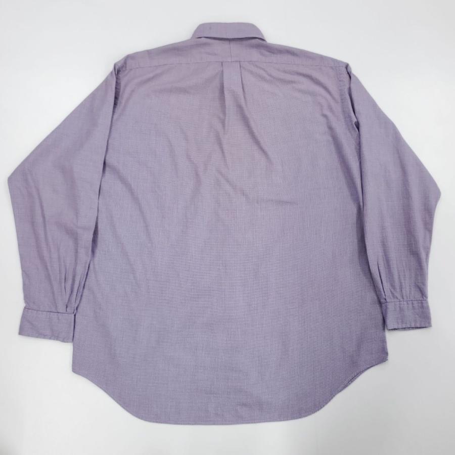 美品 ラルフローレン L相当 リネン100% レギュラーカラー 長袖 シャツ◆紫 POLO ポロラルフローレン 薄紫 ライトパープル 長袖 リネン