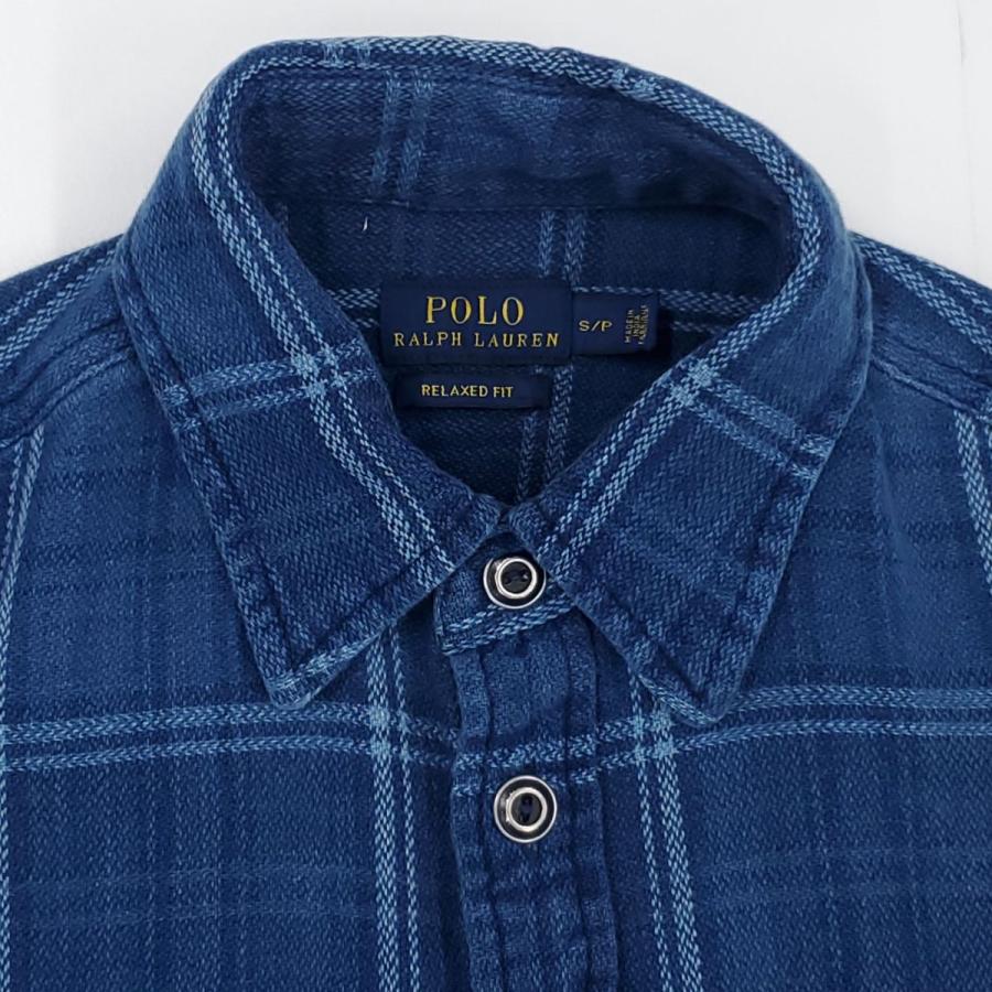POLO RALPH LAUREN ラルフローレン 長袖シャツ 古着 チェック柄