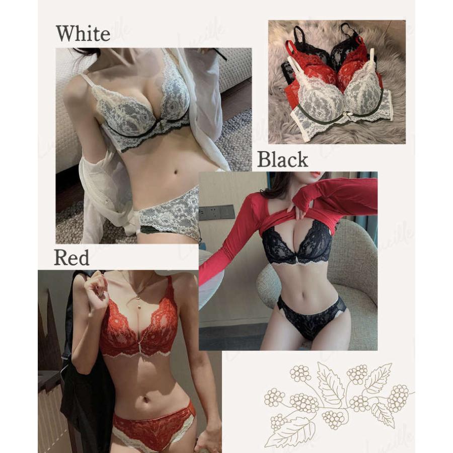 Lucille ブラジャー ショーツ セット ノンワイヤー 盛れる Lucille ブラジャー ショーツ セット ノンワイヤー 盛れる
