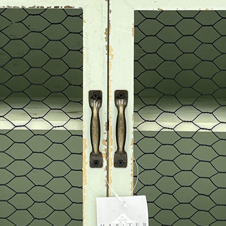 アビテ　ラルモニ　ウォールボックス　レトロ　ウッド　インテリア　木製　アンティーク　ボックス　飾り棚　収納棚　グリーン |  | 02