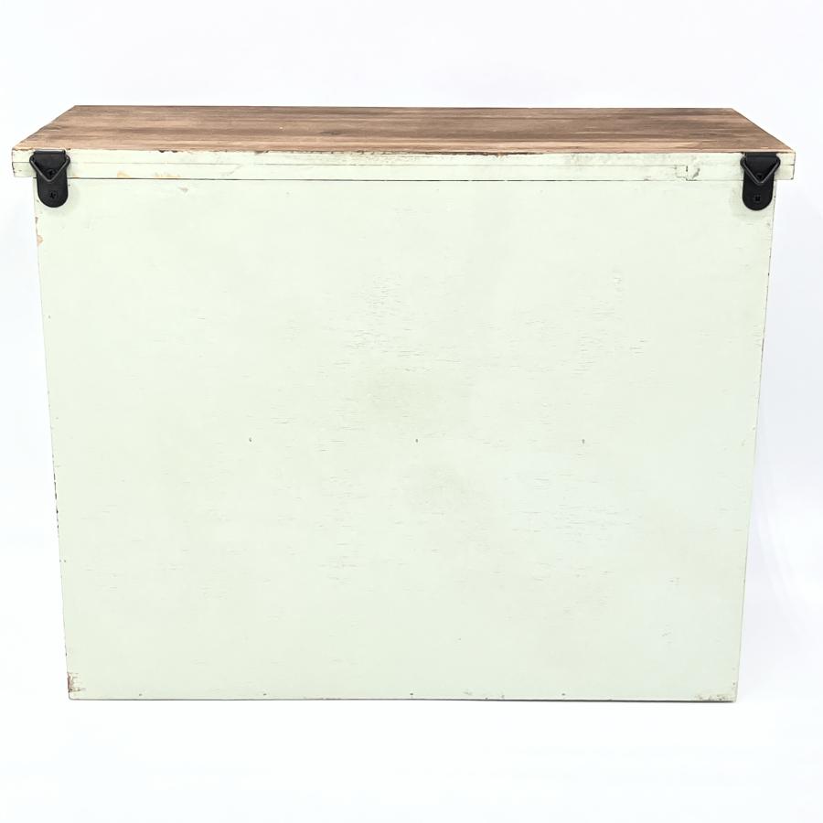 アビテ　ラルモニ　ウォールボックス　レトロ　ウッド　インテリア　木製　アンティーク　ボックス　飾り棚　収納棚　グリーン |  | 04