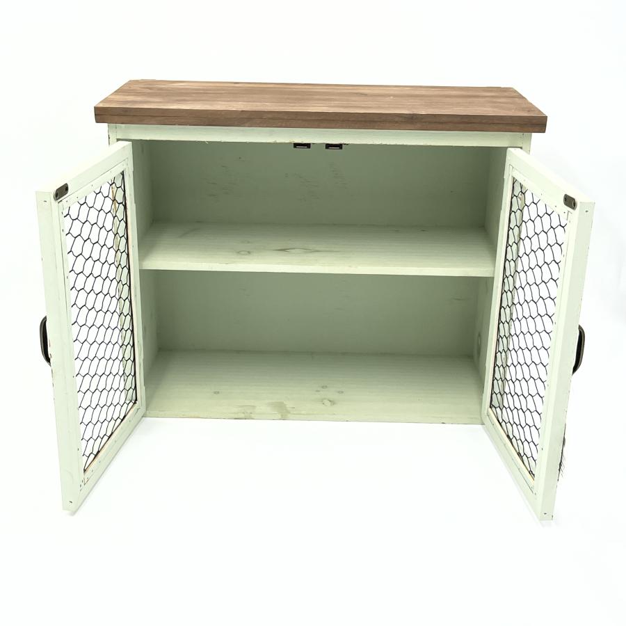 アビテ　ラルモニ　ウォールボックス　レトロ　ウッド　インテリア　木製　アンティーク　ボックス　飾り棚　収納棚　グリーン |  | 07