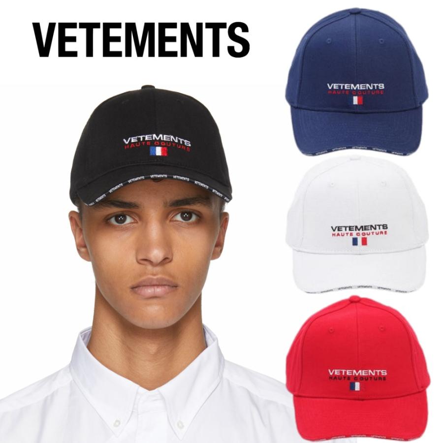 ヴェトモン VETEMENTS LOGO ロゴ キャップ 帽子 ブラック 他4カラー ...