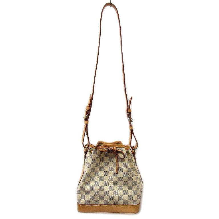 LOUIS VUITTON / ショルダーバッグ/レザー/WHT/モノグラム/N41220 ノエ ルイヴィトン LOUIS VUITTON ダミエ アズール ノエBB N41220