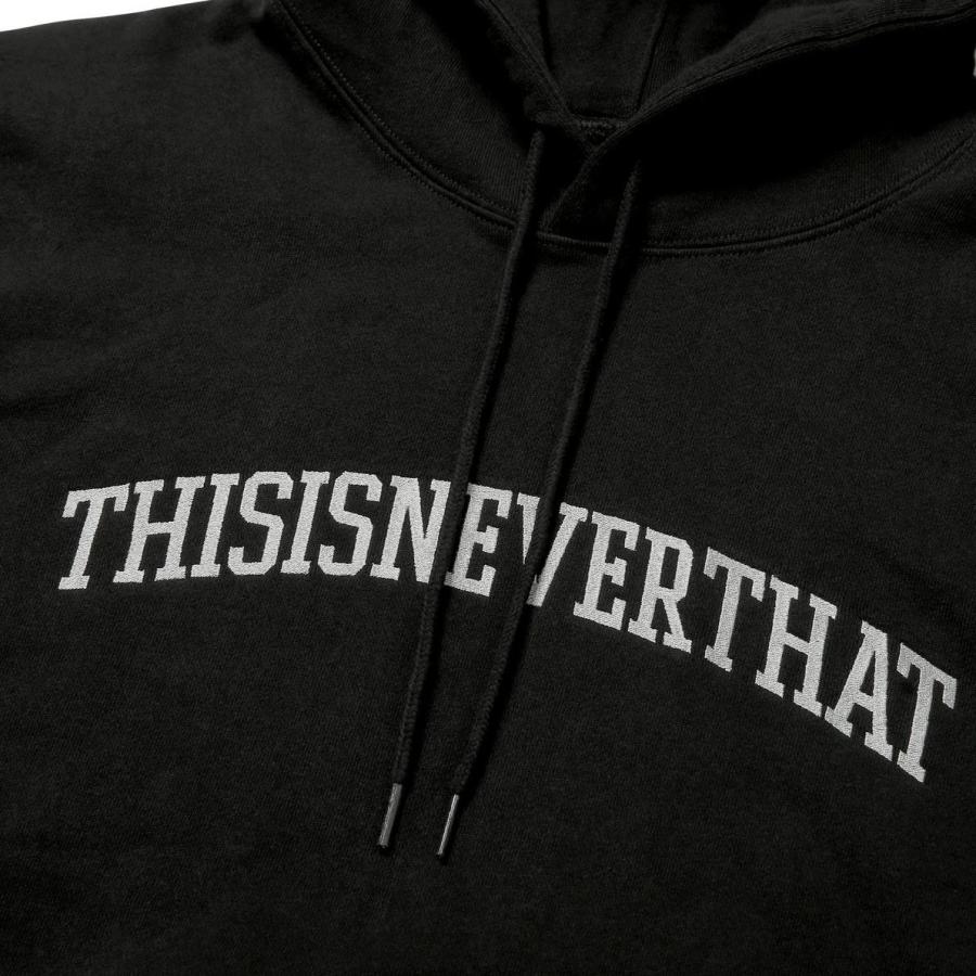 58%OFF!】 美品 thisisneverthat 韓国ブランド パーカー グレー M