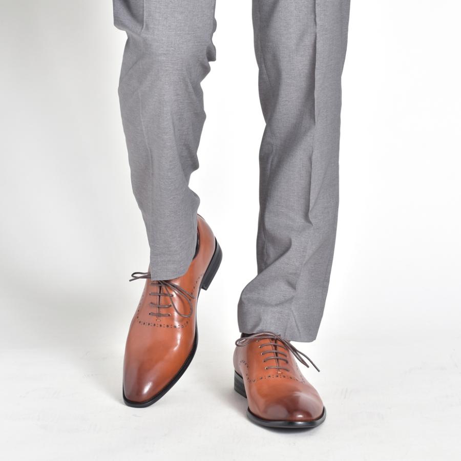 LUCIUS（ルシウス） ビジネスシューズ メンズ 本革 プレーントゥ