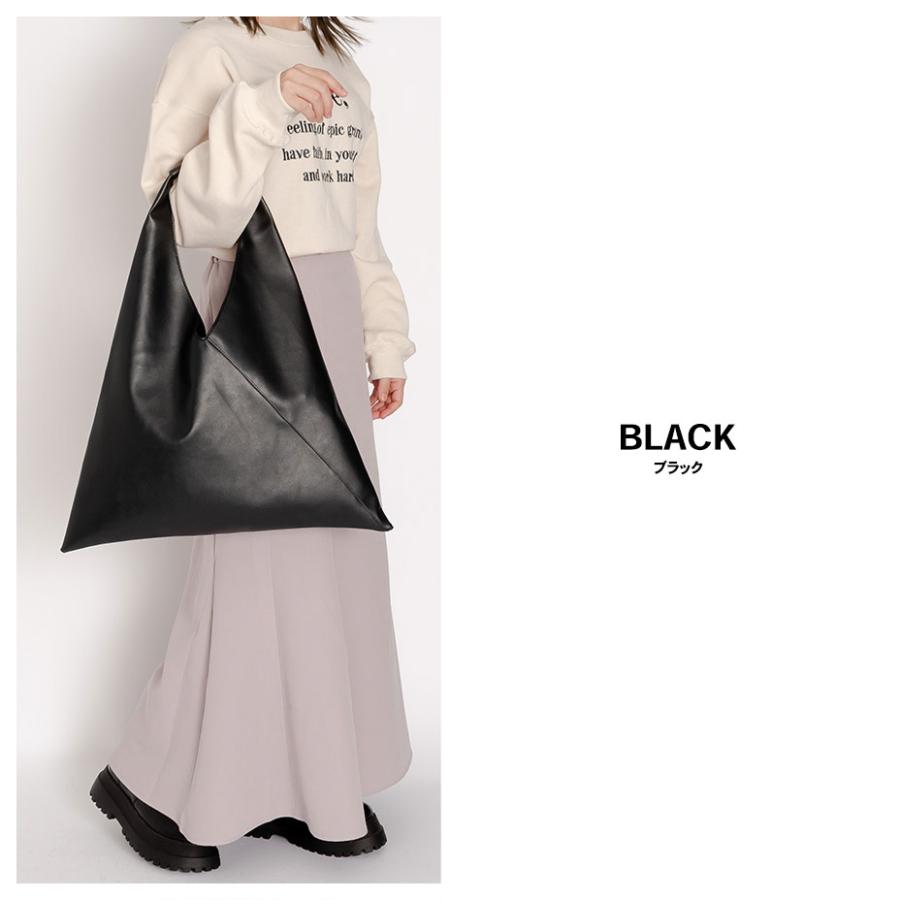 polka トートバッグ レディース トライアングルトートバッグ サンカク  